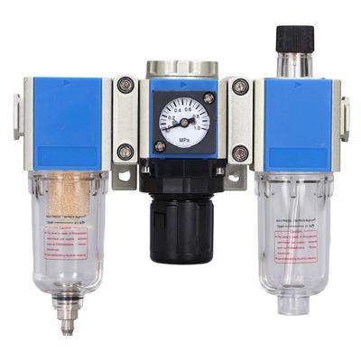 Compressed Air Filter Regulator Lubricator Combo Water Oil Separator 3 In 1 3 UnitGC200 08