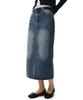 Deketeuumeon Signature Long Skirt Dcsk003Blueb