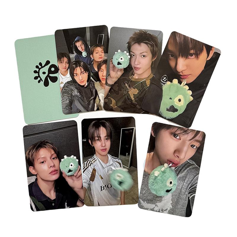 6Pcs/Set Double Sides Printing Bright Film Lomo Card Keonho Juhoon Seonghyeon Martin Printd Photocards Fans Gift Collection