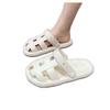 Fashion hole shoes women wear beach sandals cute high value stepping on shit thick-soled slippers light