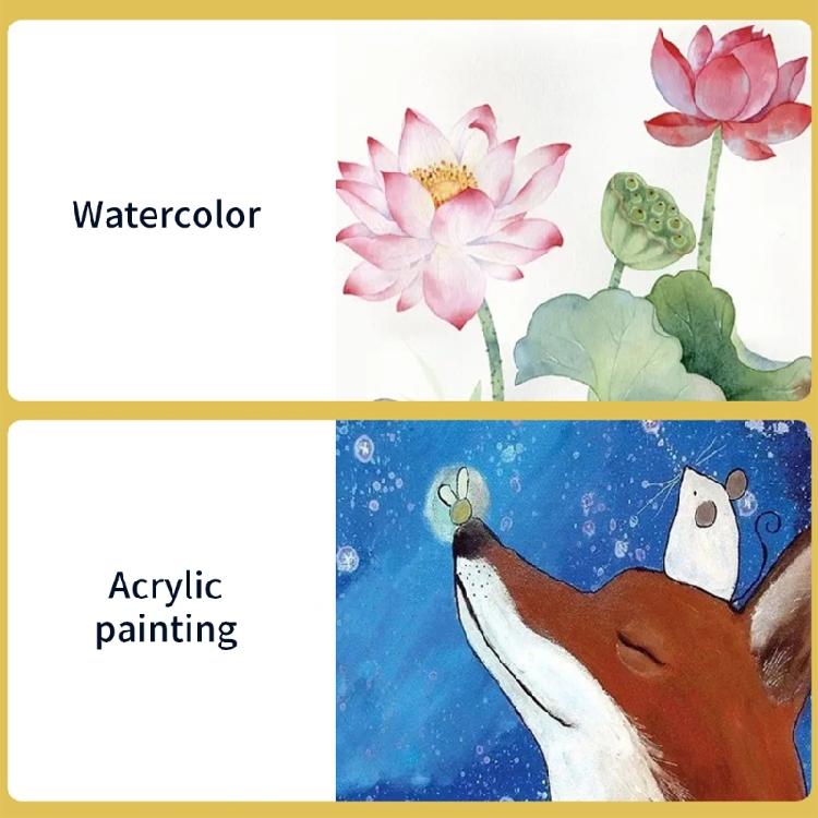 14Pcs Fine Detail Paint Brush Nylon Bristles Brush for Acrylic Watercolor Gouache Oil Face Painting Scale Model Figurine