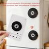 NFC Chip Built Vinyl Record Decor Rotate Base Music Trigger Sticker  For Personal Space