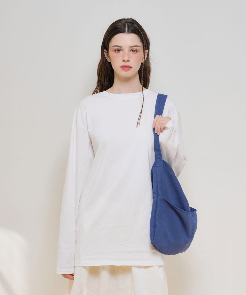 Benetton Easy Shoulder Bag - [Blue]