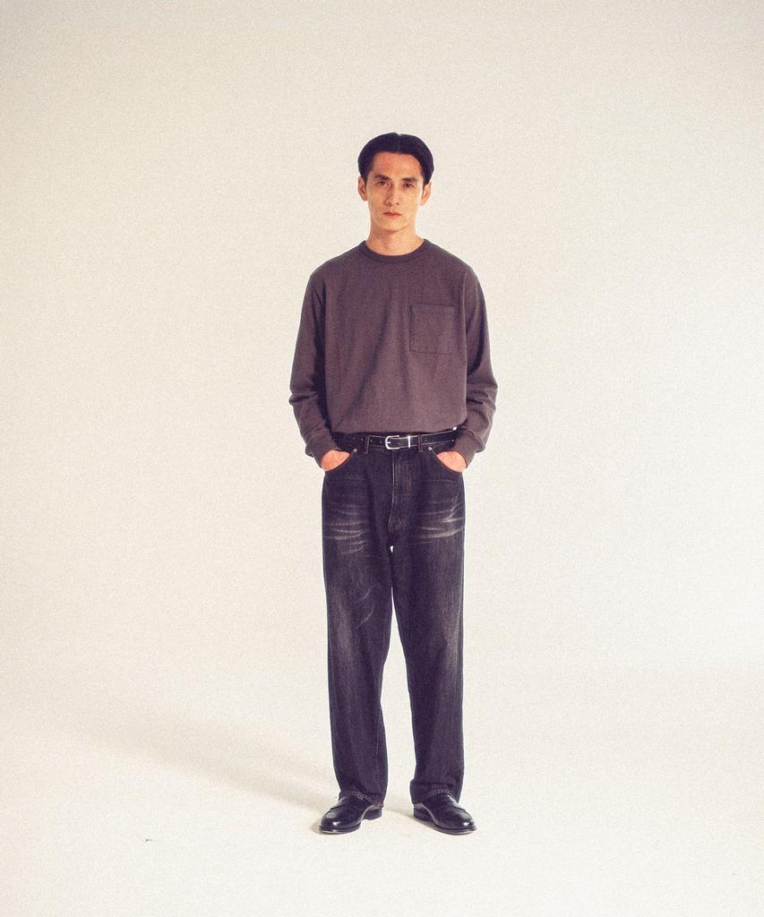 Onses Essential 5P Denim Pants (Washed Black)