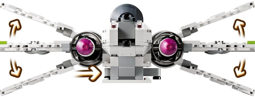 LEGO конструктор Космический корабль Звездные войны – Звездный истребитель ARC – 170 (75402)