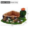 Resin Reptile & Turtle Water and Food Basin - Small Round Feeder Dish