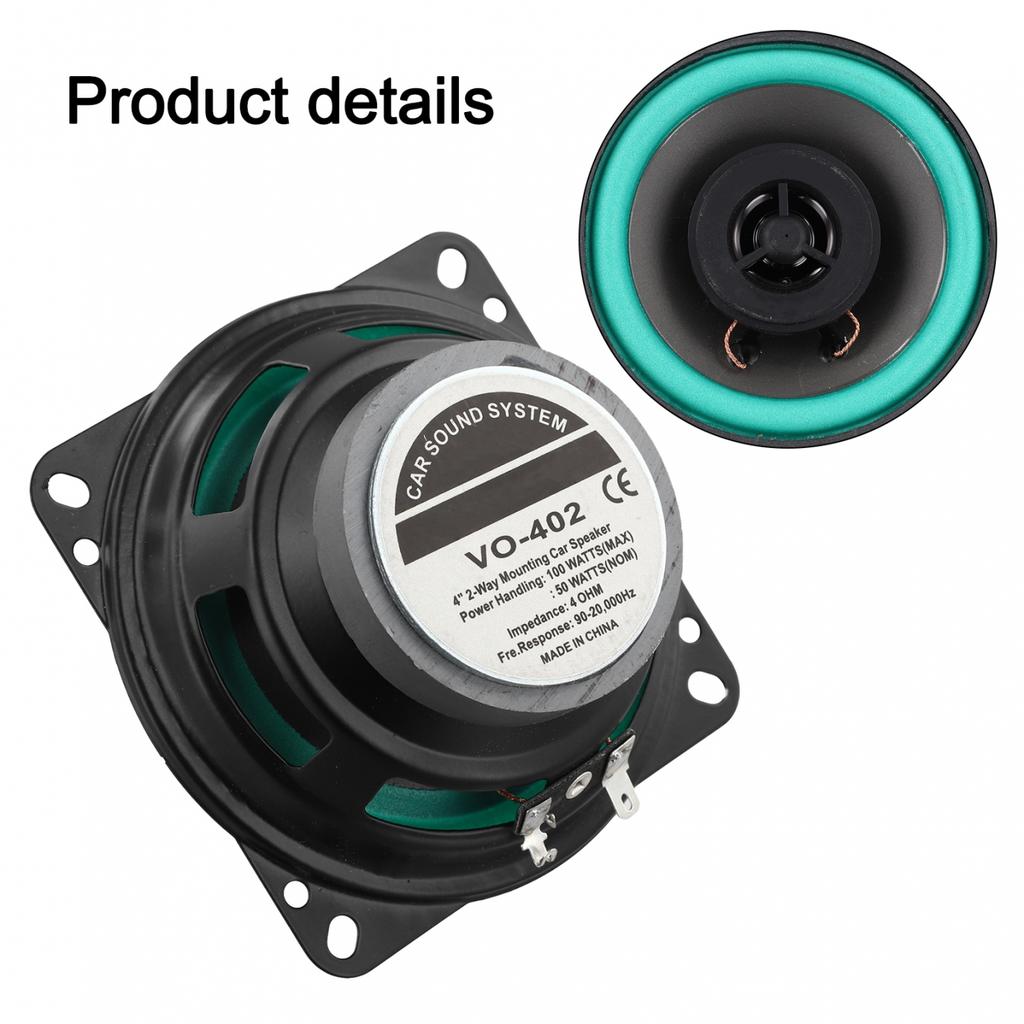 Car Coaxial Speakers Full Range Subwoofer HiFi Car Audio All Music Genres