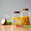 ZISIZ Glass Fermentation Jar with Screw Lid
