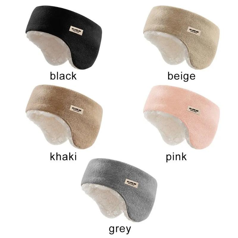 Unisex Autumn Winter Outdoor Sports Sleep Earmuffs Headwear Earmuffs Ear Warmers Hair Band