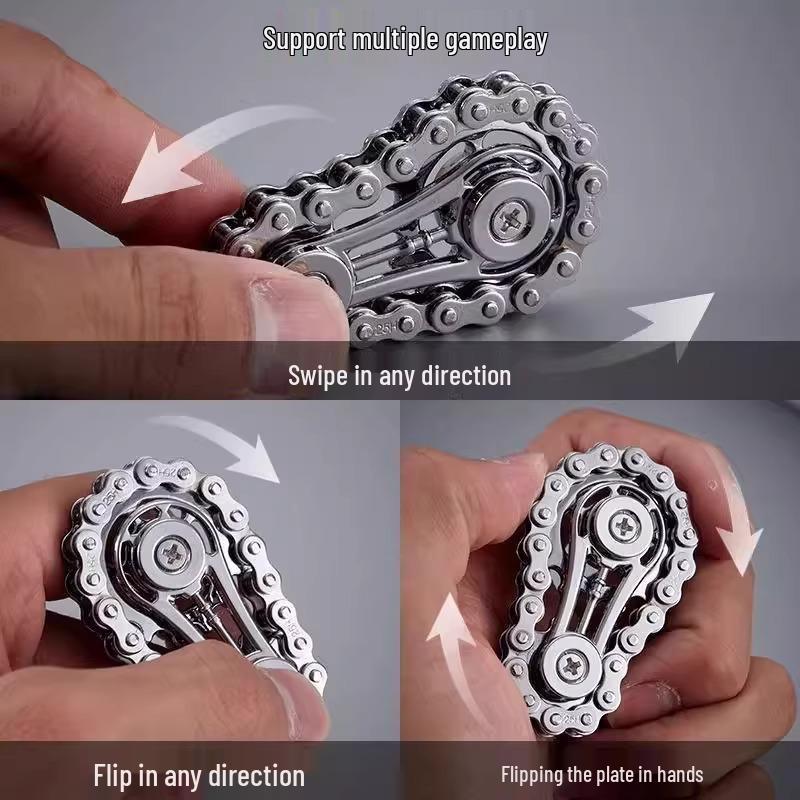 Newcomer Offer: Multi-Play Stress-Relief Finger Sprocket Spinner with Free Shipping