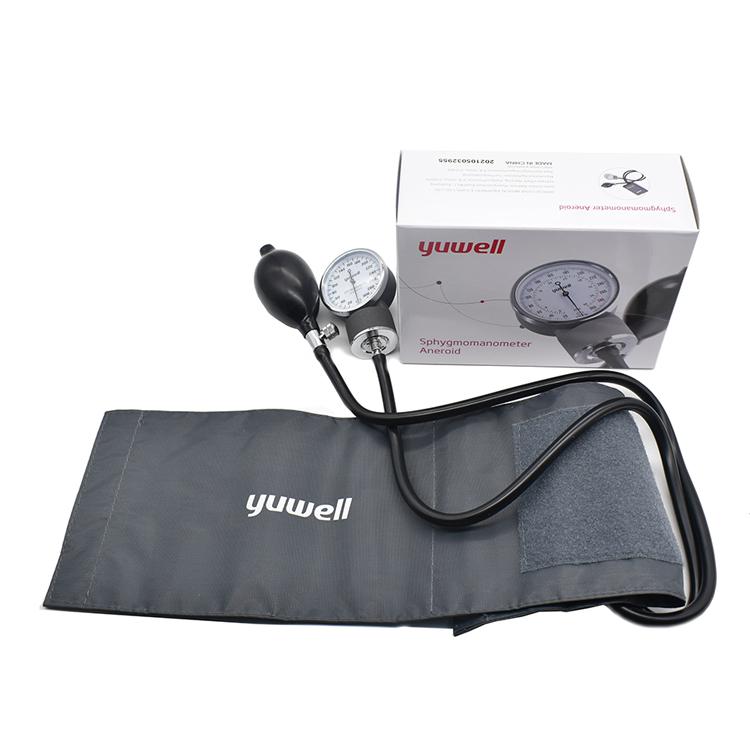 Yuwell Tensiometre Manual Bp Cuff Blood Pressure Monitor High Quality Aneroid Sphygmomanometer Kit Metal