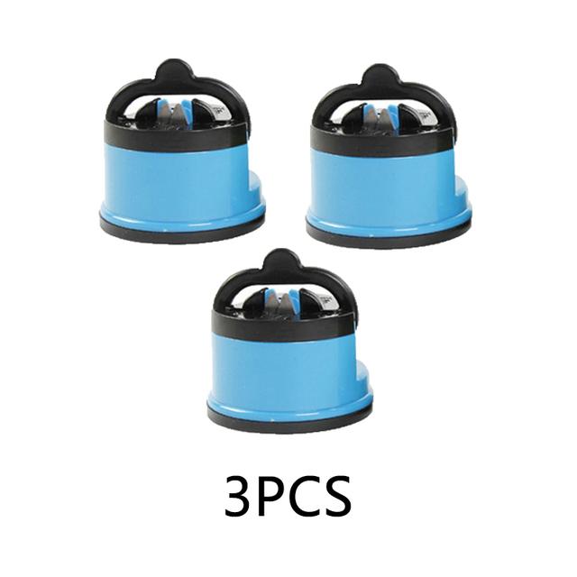 Ascuțitoare de cuțite Mini ascuțitoare de cuțite cu bază de aspirare Ascuțitoare de cuțite de buzunar, potrivite pentru majoritatea tipurilor de lame unelte de bucătărie