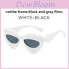 Cat Eye Sunglasses Pc Frame Uv400 Sun Protection For Street Style Trendy Women