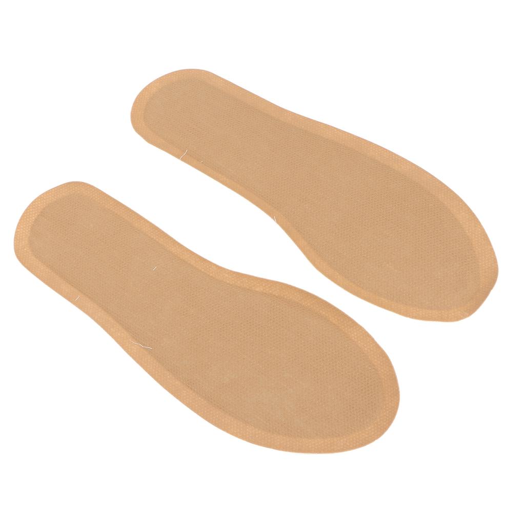 10 Pairs Insole Foot Warmers Disposable Long Lasting Safe Wormwood Heating Foot Insole for Women 36‑39