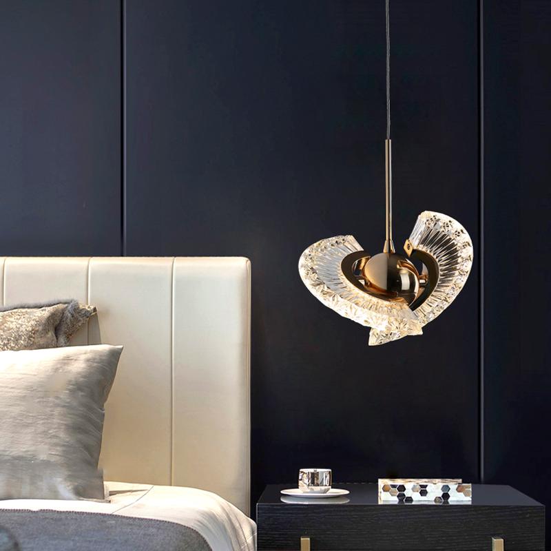 Metal+Acrylic Hanging Living Room Bedroom Indoor Lighting Home Decor