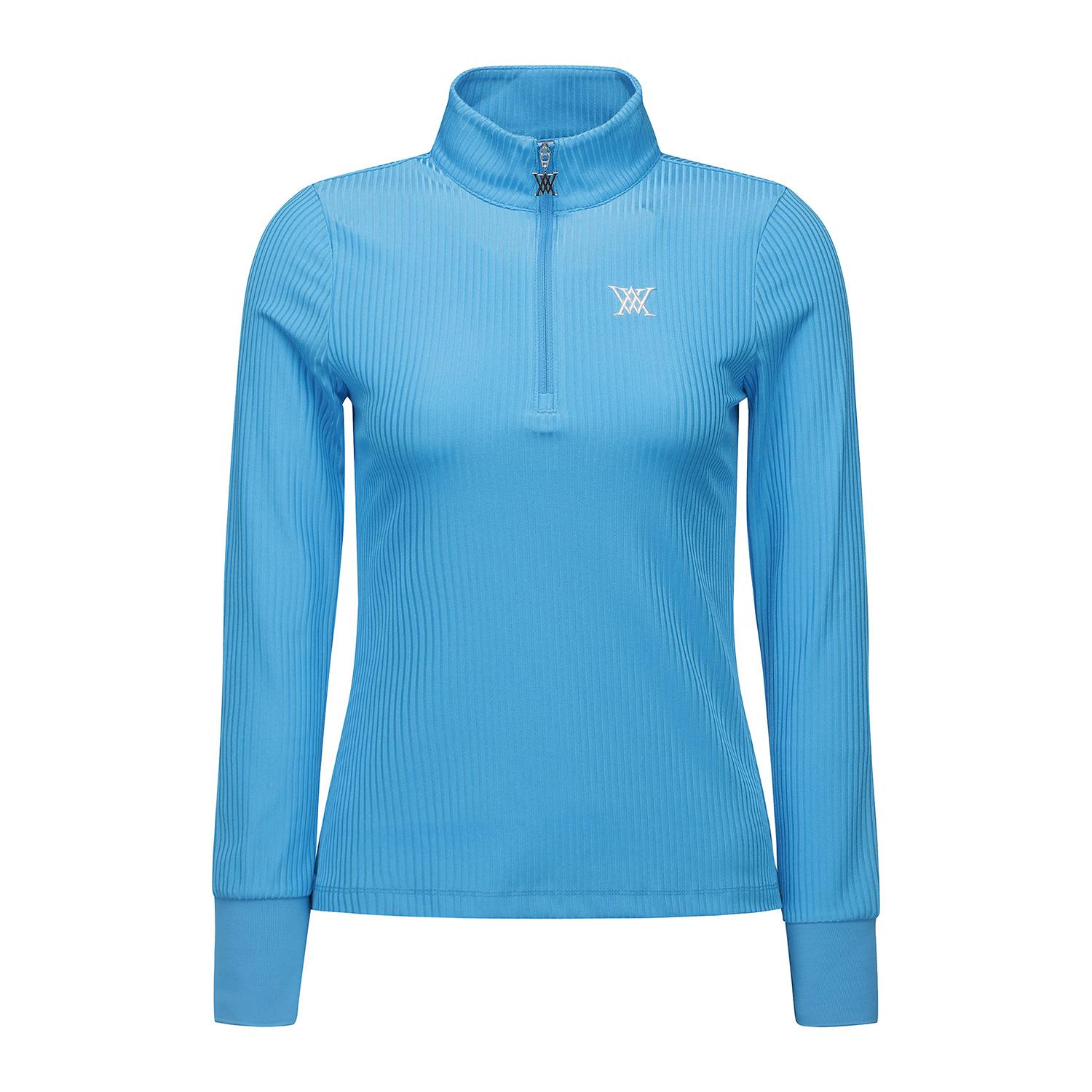 Anew Golf Women Zipper Point Golgi Long T-Shirt_Lb M