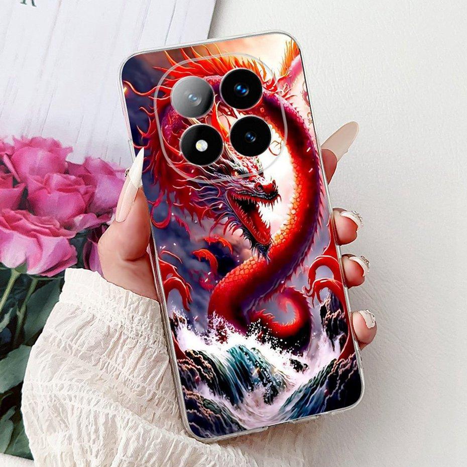 Fashion Painting Case For Xiaomi Redmi Note 14 Pro+ Soft Silicone TPU Phone Cases For Redmi Note14 Pro Plus 5G Covers Bumpers