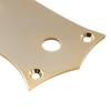 Musiclily Pro Mustang Control Plate, Steel, Gold, for Mustang Electric Guitars