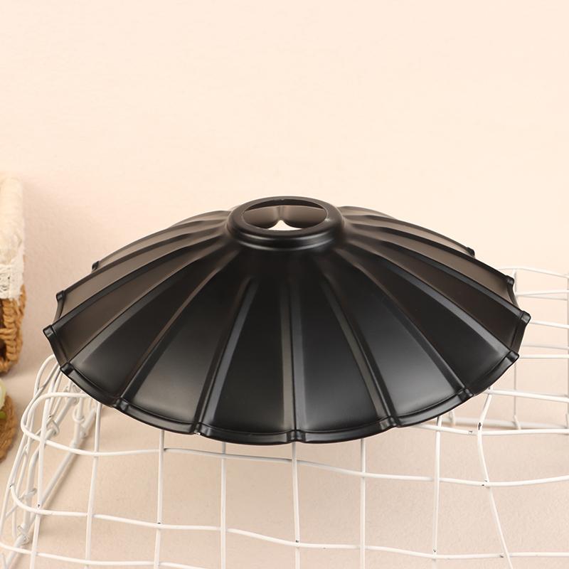 Black Iron Lampshade Chandelier Wall Lamp Table Lighting Bedside Living Room Restaurant Clothing Store Lampshade