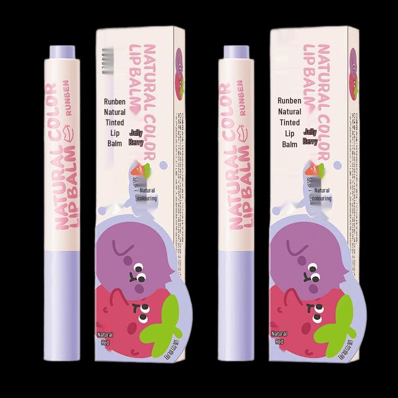 RUNBEN Natural Tinted Lip Balm