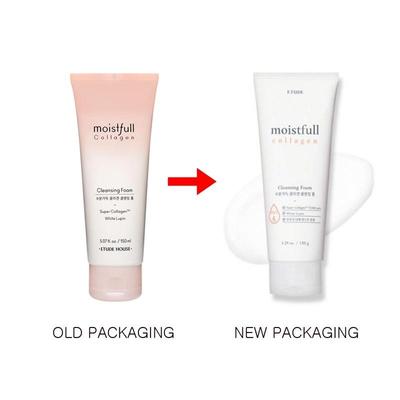 Schiuma detergente al collagene Moistfull 150ml