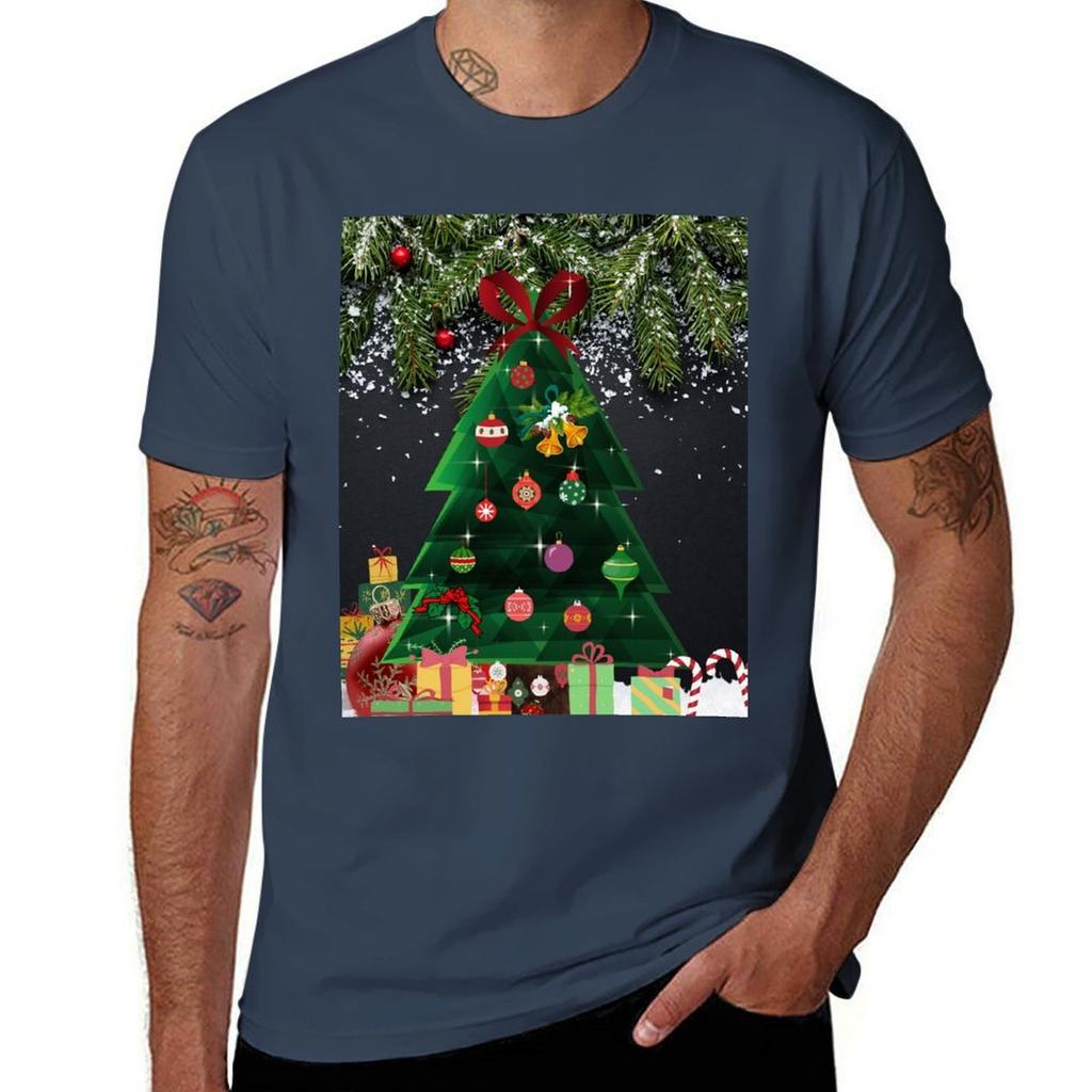 O Christmas Tree Tshirt Minimal Art Print Tshirt