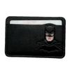 Bat Id Wallet Slim Leather Card Holder Case Wallet With Hero Mask Creative Anniversary Birthday Gift For Dad Husband