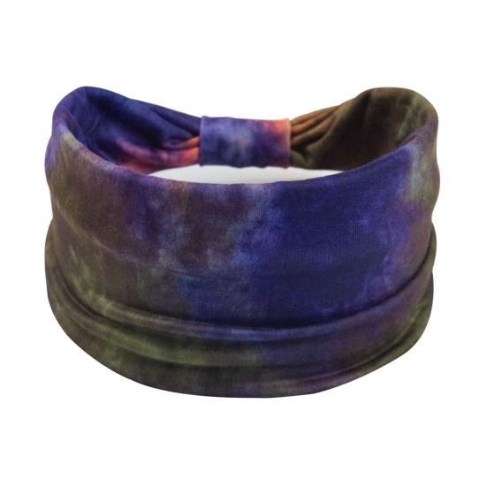 Large Bandeau Bohème Respirant Extensible Yoga Entraînement Cheveux Noués Femmes Africaines Filles Enveloppement de Tête Accessoires pour Cheveux