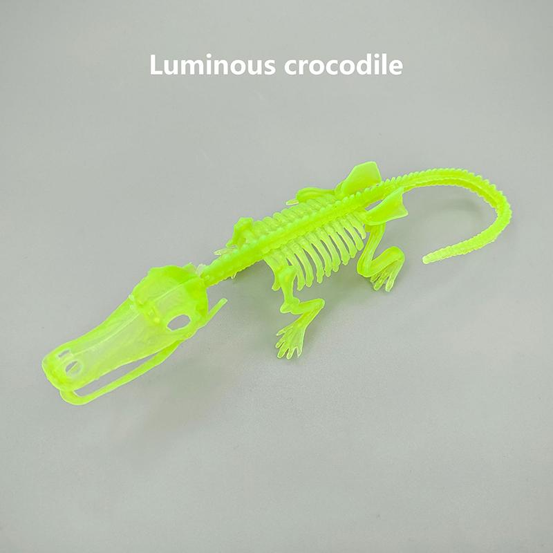 1 Set Kid Toy Diy Assembly Jurassic Dinosaur Fossil Skeleton Mosasaurus Tyrannosaurus Action Figure Collection Creative Model