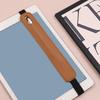 Stylus Pen Case Smooth Faux Leather Firm Sticthing Elastic Band Lightweight Portable Protective Stylus Pen Holder Notebook Pen Storage Pocket Sleeve