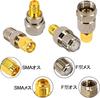 Leeyovk SMA F-Typ-Konvertierungsstecker SMA-Stecker F-Typ-Stecker Antennenkonvertierungsadapter SMA F-Typ-Terminal-Antennenkonvertierungsstecker Passend für TV
