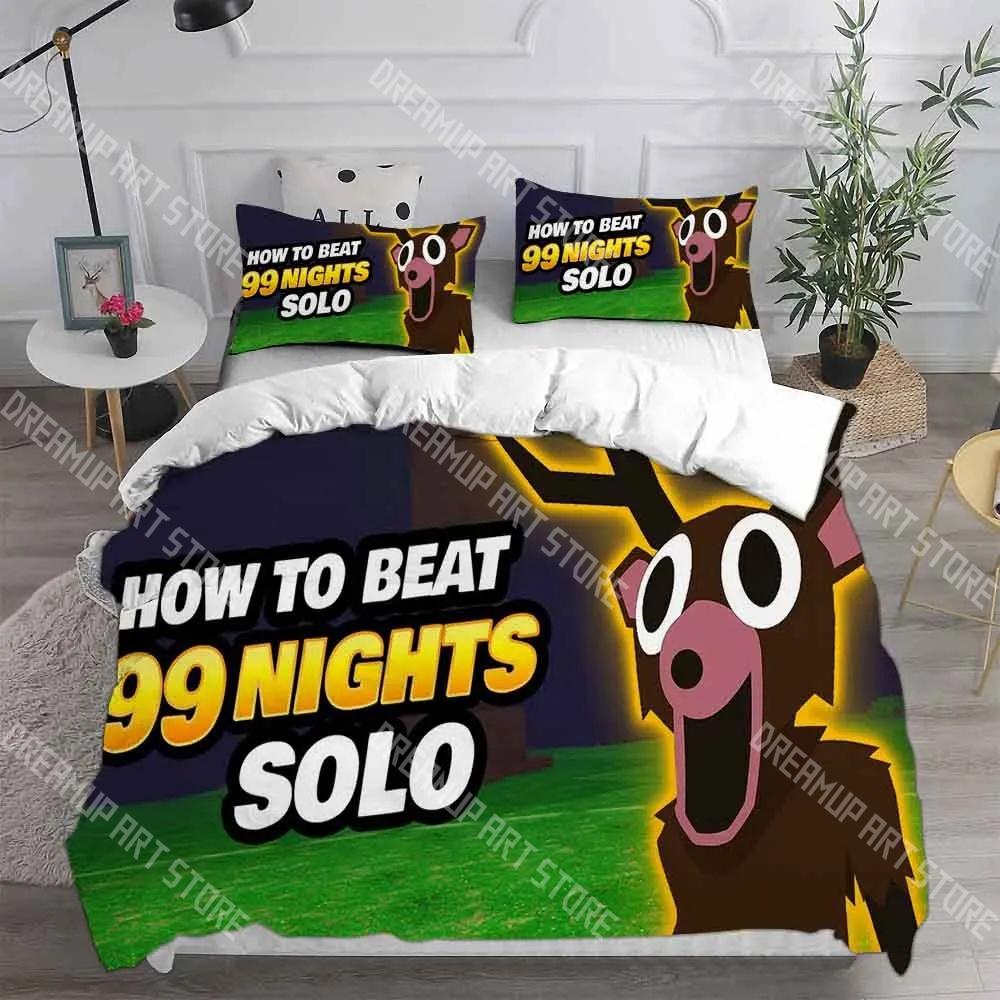 3D Print 99 Nights in the Forest Bedding Set Twin Queen King Full Size Duvet Cover Pillowcase Bed boys girls Adult Home Textiles