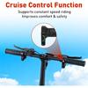 48V Electric Bike Throttle Grip with LCD Voltage Display & Cruise Control, Replacement for Jetson Haze Folding Ebike, DYU Y16 Electric Bicycle, 6-Pin