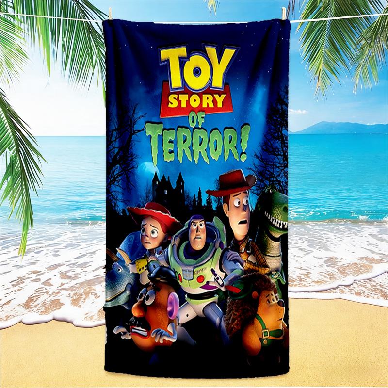 1pc Toy Story Adventure beach towel,quick drying absorbent beach towel,outdoor sports swimming beach towel,Soft and comfortable Y71817