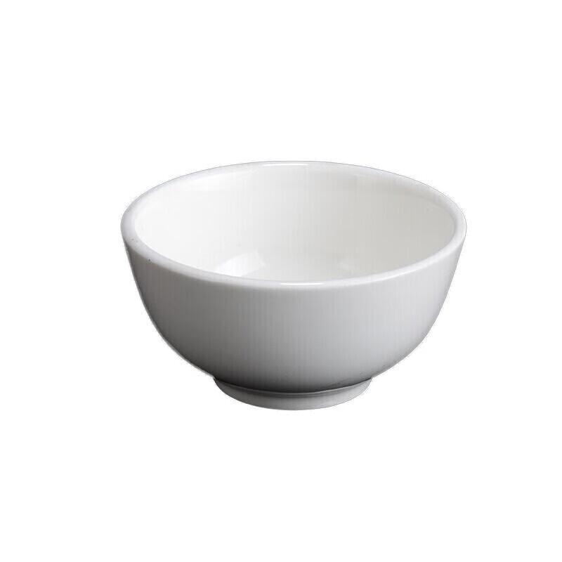 Homeglen White Ceramic Straight-mouth Bowls (10-pack)
