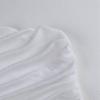 Summer Soild Color Slim One Shoulder Crop Top Pleated Vest Short Shirring Ladies Short Tank Top