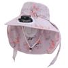 Solar Charged Fan Hat with NeckCovers Comfortable Cooling Fan Fisherman Hat For Outdoor Activity Hiking Camping Gear