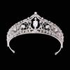 Elegant Crown Hair Accessory Antique Bronze Princess Rhinestone Tiara  Birthday Head Jewelry