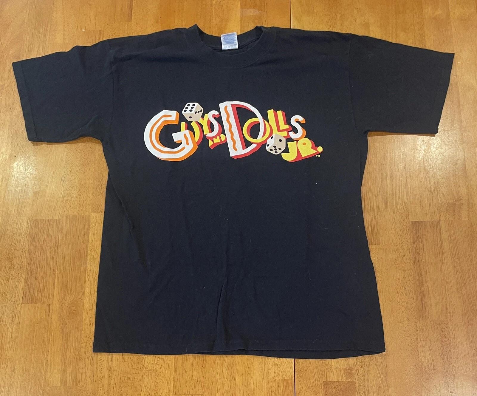 Vintage Guys And Dolls Jr. Broadway Play Musical Shirt Large 3XL