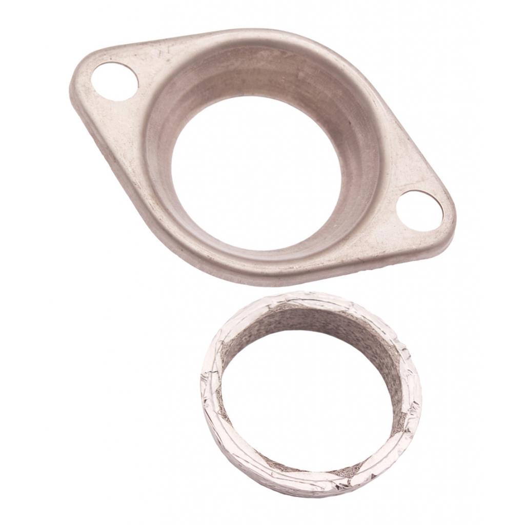 2.5 COLLECTOR FLANGE & DONUT GASKET HEADER JDM ITR 2.5" EXHAUST CIVIC