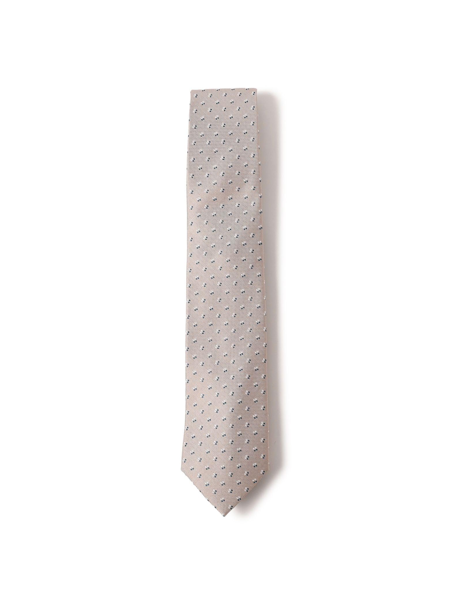 [BEAMS HART] Silk Tie, Small Pattern Tie, 26SS1, Men s, BEIGE FREE