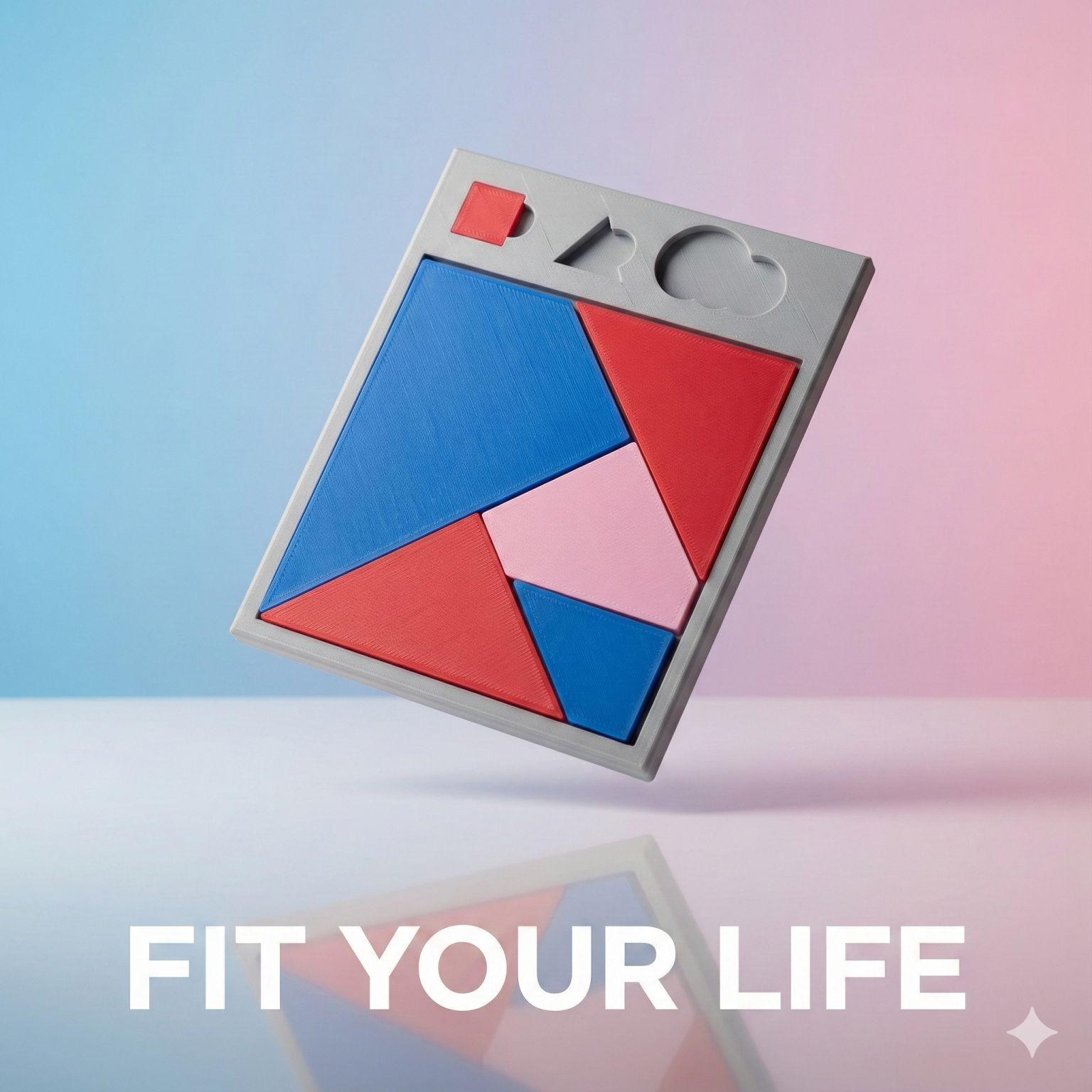 High IQ Challenge: Transparent Acrylic Puzzle for Adults - Level 10 Brain-Burning Decompression Toy