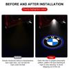 Interior Mouldings E90 For BMW 2Pcs Car Emblem Projector Lights Door Welcome Lamps For BMW i3 i4 i5 i7 iX3 F07 F48 F39 F34 F40 G
