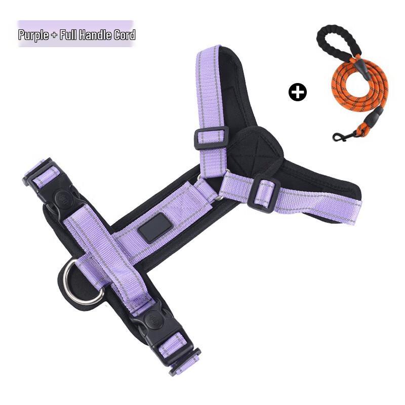 

WEZHO Breathable Dog Harness with Reflective Leash