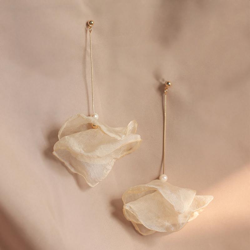 

DIMANAF 2023 серьги Four Seasons, ретро-аксессуар, длинные серьги в этническом стиле с листьями, простые аксессуары, серьги 409