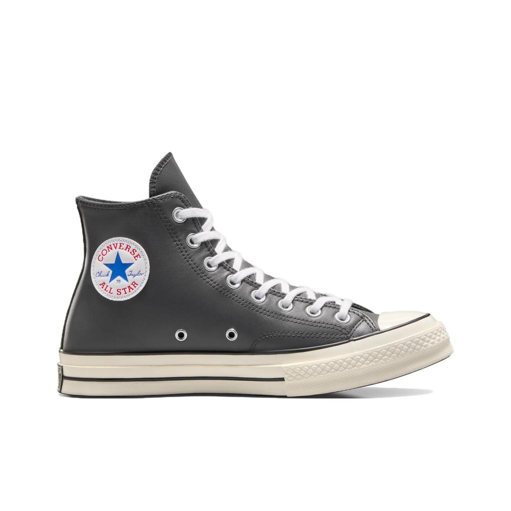 Converse Chuck 70 High Heritage Color Leather - Dark Matter Unisex Sneakers Grey Shadow-Purple A09479C