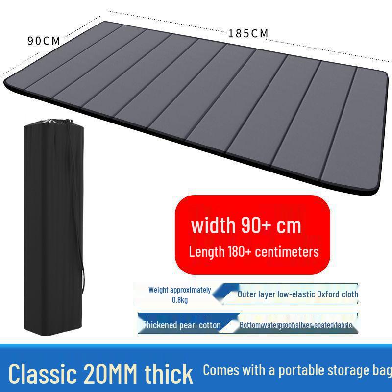 Thickened Waterproof Folding Sleeping Pad: Moisture-Proof Yoga and Nap Mat for Camping and Office Use