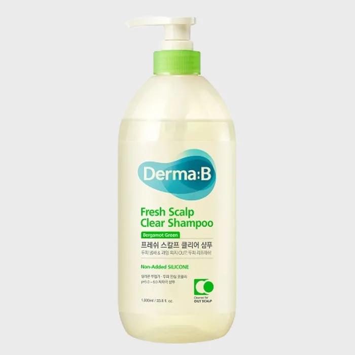 Dermabee Fresh Scalp Clear Shampoo (Bergamot Green) 1000ml