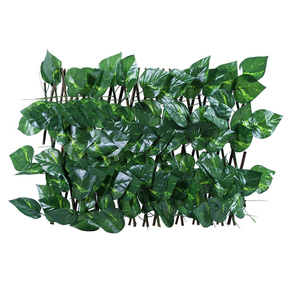 Expanding Fence Retractable Fence Screen With Plant Expandable Fence Privacy