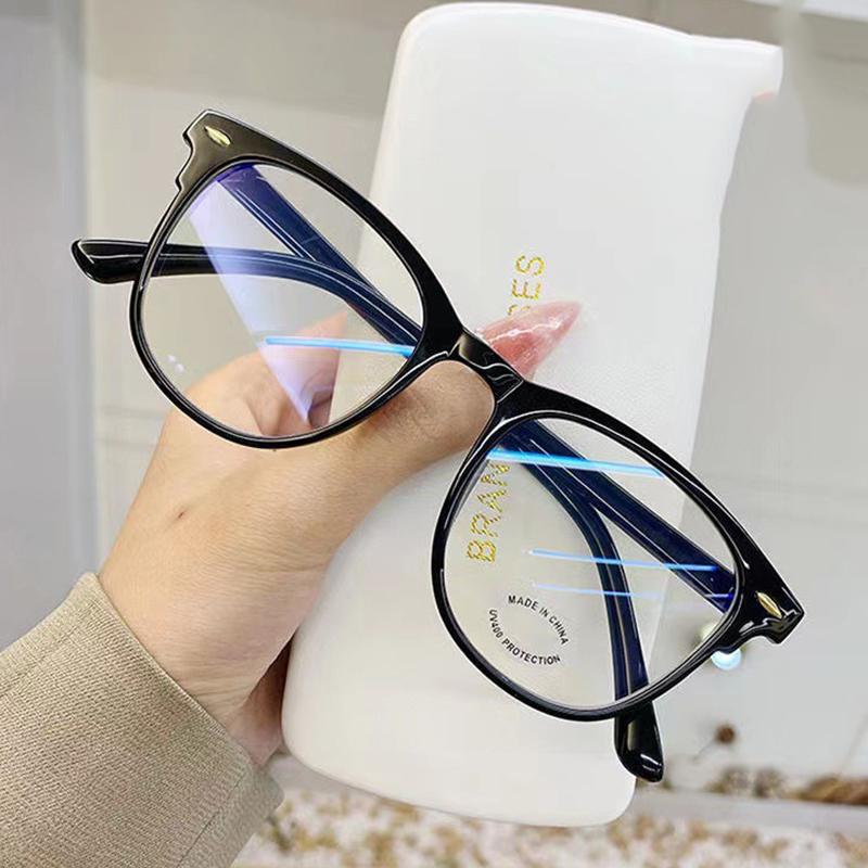 New Vintage Transparent Computer Glasses Frame Women Men Anti Blue Light Eyewear Blocking Glasses Optical Spectacle